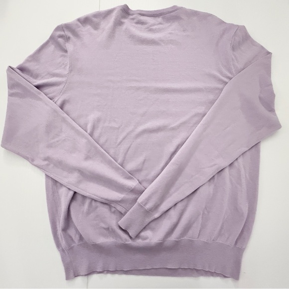 Ralph Lauren Purple Label - Purple Cashmere Crew Neck Sweater - Picture 3 of 6